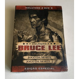 Box Bruce Lee Jogo Da Morte 1 E 2 2 Dvds Lacrado Fábrica