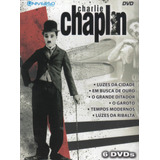 Box Charlie Chaplin 6 Dvds Incluindo