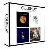 Box Coldplay 4 Cds Catalogue Set