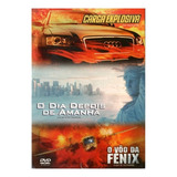 Box Coleção 3 Dvd Carga Explosiva lacrado 