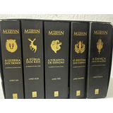 Box Coleção As Crônicas De Gelo E Fogo Volume De 1 Ao 5 De George R R Martin