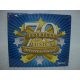 Box Com 05 Cds 70 Estrelas Da Música Internacional Lacrado
