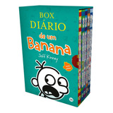 Box Com 5 Livros do 11 Ao 15 Diário De Um Banana Pôster
