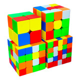 Box Cubo Mágico 2x2 3x3 4x4 5x5 Profissional Estrutura Colorido