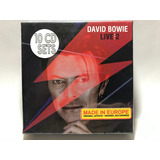 Box David Bowie Live Vol 2 Lacrado  10 Cds  Importado Inglês