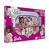 Box De Atividade Barbie Jogo Brinquedo Carton Colorir Cartas Copag Multicor