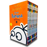 Box Diário De Um Banana  10 Volumes  De Kinney  Jeff  Vergara   Riba Editoras  Capa Mole Em Português  2017