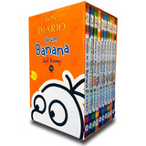 Box Diário De Um Banana contém Pôster 10 Volumes