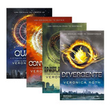 Box Divergente Insurgente Convergente E Quatro 4 Livros 