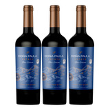 Box Doña Paula Estate Blue Edition 3gfs Vinho Argentino