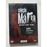 Box Dvd Coleção Máfia Volume 1 3 Filmes Original Lacrado