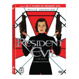 Box Dvd Coleção Resident Evil 5 Filmes
