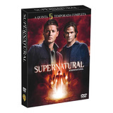 Box Dvd Coleção Supernatural 5 Temporada 6 Dvds 