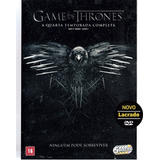 Box Dvd Game Of Thrones 4 Temporada Original Novo Lacrado