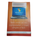 Box Dvd Microsoft Windows 7 Professional 32 Bits Original