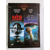 Box Dvd O Navio Assassino A Ilha Original Lacrado C luva