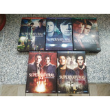 Box Dvd Supernatural Da 1 A 5 Temporada De Coleção 