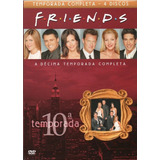 Box Friends 10  Décima Temporada Completa 4 Dvds   Lacrado