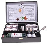 Box Gin Tanqueray Especiarias 2 Xarope Dosador Colher