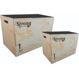 Box Jump Crossfit Kit Com 02 Caixas 30 E 02 Caixas 16