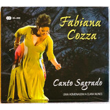 Box Lacrado Cd Dvd Fabiana Cozza Canto Sagrado 2013 Raro