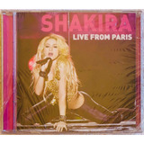Box Lacrado Dvd   Cd Shakira Live From Paris  2011  Original