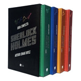 Box Livro Sherlock Holmes Obra Completa 4 Volumes Lacrado De Arthur Conan Doyle Editorial Harpercollins