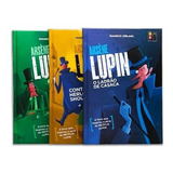 Box Livros Arséne Lupin   Clássicos   3 Volumes