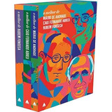 Box Livros Mário Andrade Caio Fernando Abreu Rubem Fonseca 
