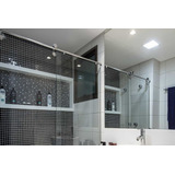 Box P Banheiro Vidro Cristal Incolor 8mm Temperado Blindex