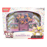 Box Pokémon 151 Cards Cartas Escarlate Violeta Alakazam Ex