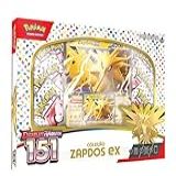 Box Pokémon Coleção Especial Escarlate E Violeta 151 Zapdos EX Copag Em Português Cards Cartas Boosters Original Oficial