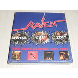Box Raven   Over The Top 1981 1984  europeu 4 Cd   11 Bônus 