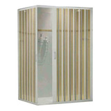 Box Sanfonado Canto 70cm X 100 Cm Branco Frete Grátis