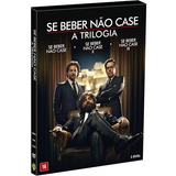 Box Se Beber Nao Case Trilogia Dvd Original Novo Lacrado