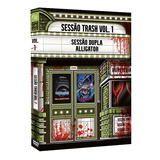 Box Sessão Trash Vol  1   Filmes Alligator   2 Dvd s   Cards