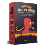 Box Sherlock Holmes 4 Livros De Doyle Arthur Conan Novo Século Editora E Distribuidora Ltda Capa Mole Em Português 2018