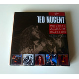 Box Ted Nugent Original Album   5 Cd   Cat Scratch Scream