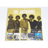 Box The Jacksons Original Album Classics europeu 5 Cd s 