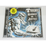Box Thor Hammer Of Justice 2019 americano Cd dvd Lacrado