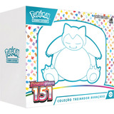 Box Treinador Avançado Coleção 151 Snorlax Lacrado Copag