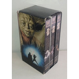 Box Trilogia Em Vhs Star Wars 4 5 E 6 Fita Cassete Lucas Fil