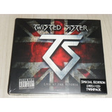 Box Twisted Sister   Live At The Astoria  europeu Dvd   Cd 