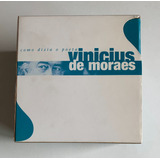 Box Vinicius De Moraes   Como Dizia O Poeta  2001  C  27 Cds