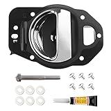 BOXI Maçaneta Interna Da Porta Dianteira Traseira Do Lado Esquerdo Do Motorista Serve Para Chevy HHR 2006 2007 2008 2009 2010 2011 Para Chevy HHR Inclui Ferragens 25812196 80369