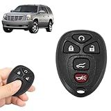 Boxonly Chave De Carro Com Controle Remoto Sem Chave OUC60270 De 315 MHz Para Chevrolet Suburban- Chevy Tahoe- Cadillac Escalade -2007-2014-- Chevrolet Travise E GMC Yukon- 5 Botões