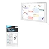 BoxWave Protetor De Tela Compatível Com Calendário Skylight 38 1 Cm ClearTouch Crystal Pacote Com 2 Película De Filme HD Protege Contra Arranhões