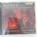 Boyce Complete Trio Sonatas Cd Duplo Simon Standage