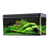 Boyu Aquário Curvo Ea 120e Led 200 Litros Preto
