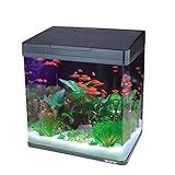 Boyu Aquário Curvo Ms 320 20L Preto 220v